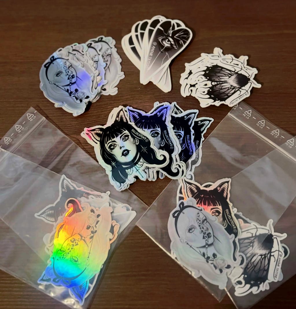 Amour Tattoo Sticker Pack